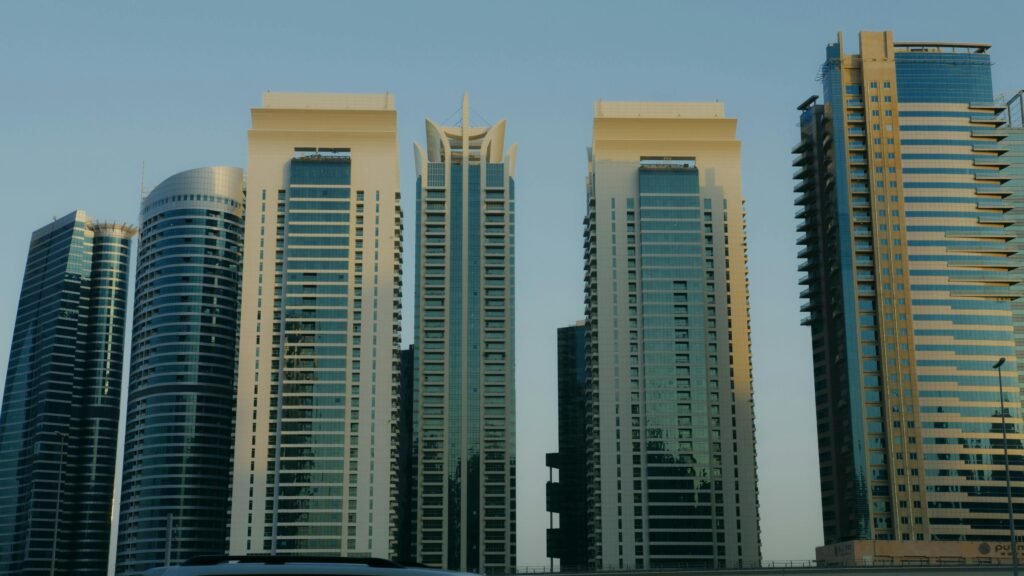 buildings used for commercial real estate